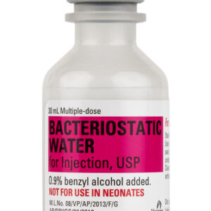 Bacteriostatic Water (0.9%, 30ml)